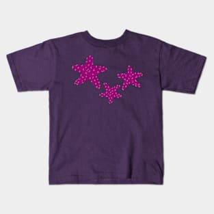 Punk Pink Starfish Kids T-Shirt